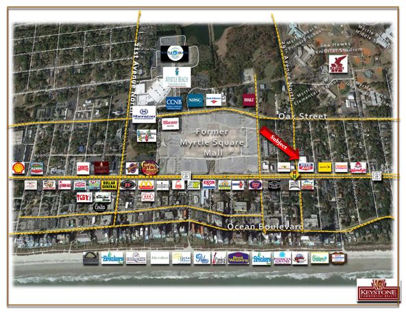 Former Rite Aid Strip Ctr-10,000 Sf-Retail/Office/Warehouse Space Available-Myrtle Beach, SC. : 2903 N Kings Hwy, Myrtle Beach, SC 29577